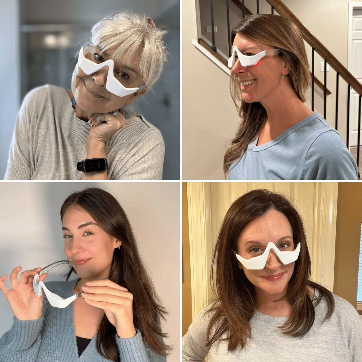 KireiEyes® 2-in-1 Rotlichttherapie + EMS zur Entfernung von Tränensäcken