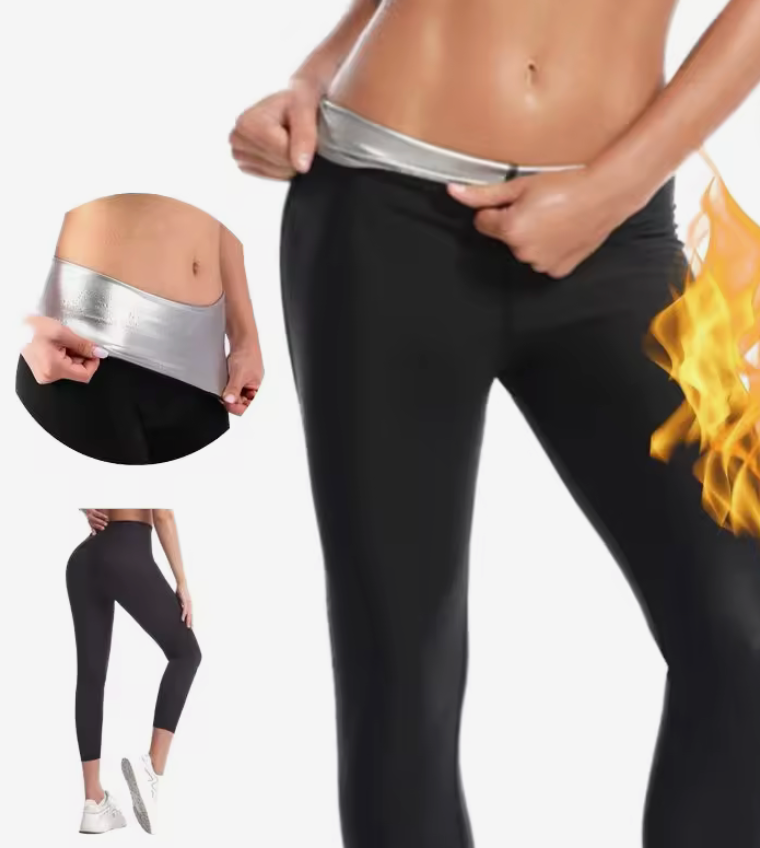 High Waist Tummy Control Waist Trainer Shapewear Leggings Weight Loss Sauna Pants Leggings for Women [Private Listing 4747032]